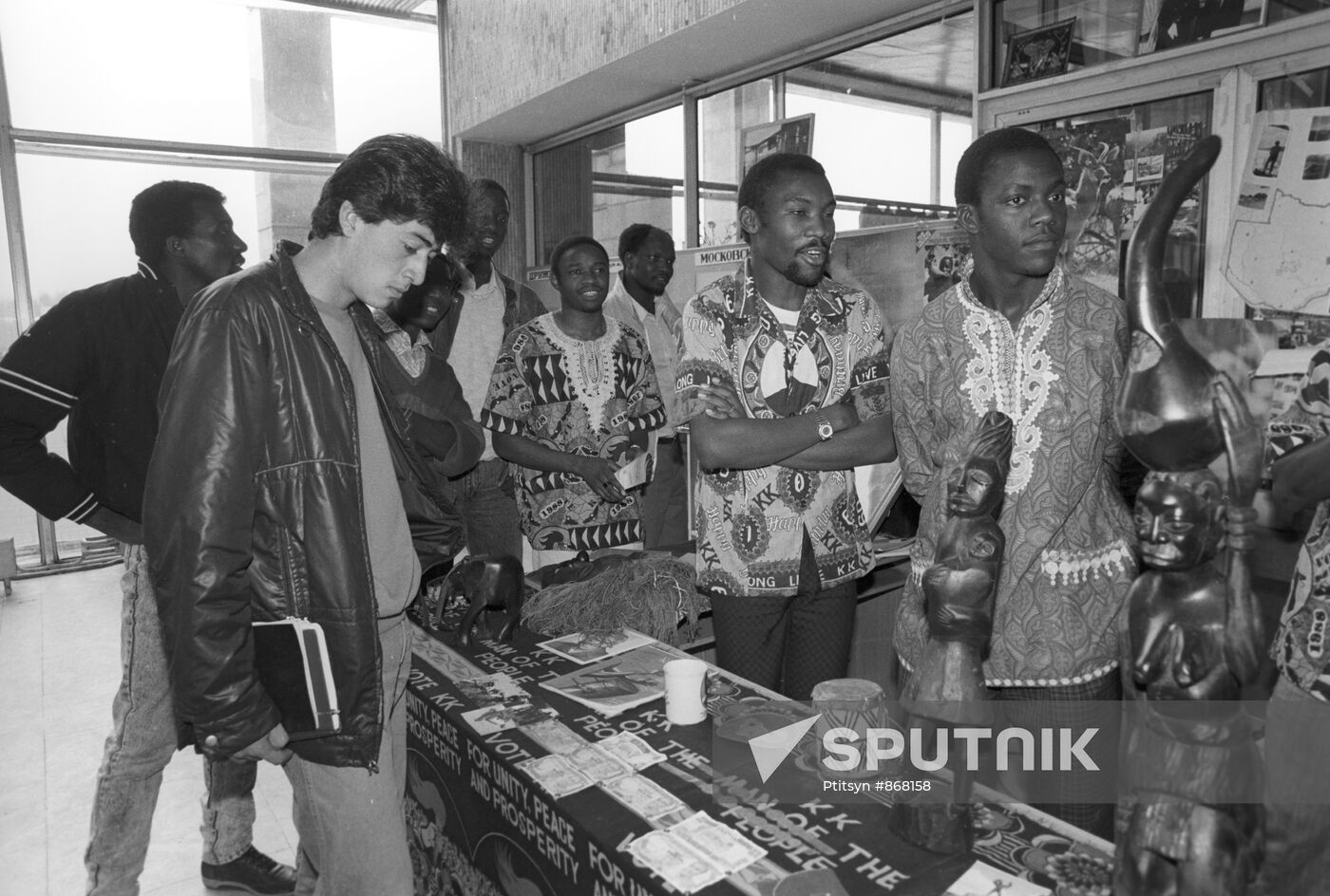 Exhibition of national crafts in the Lumumba University