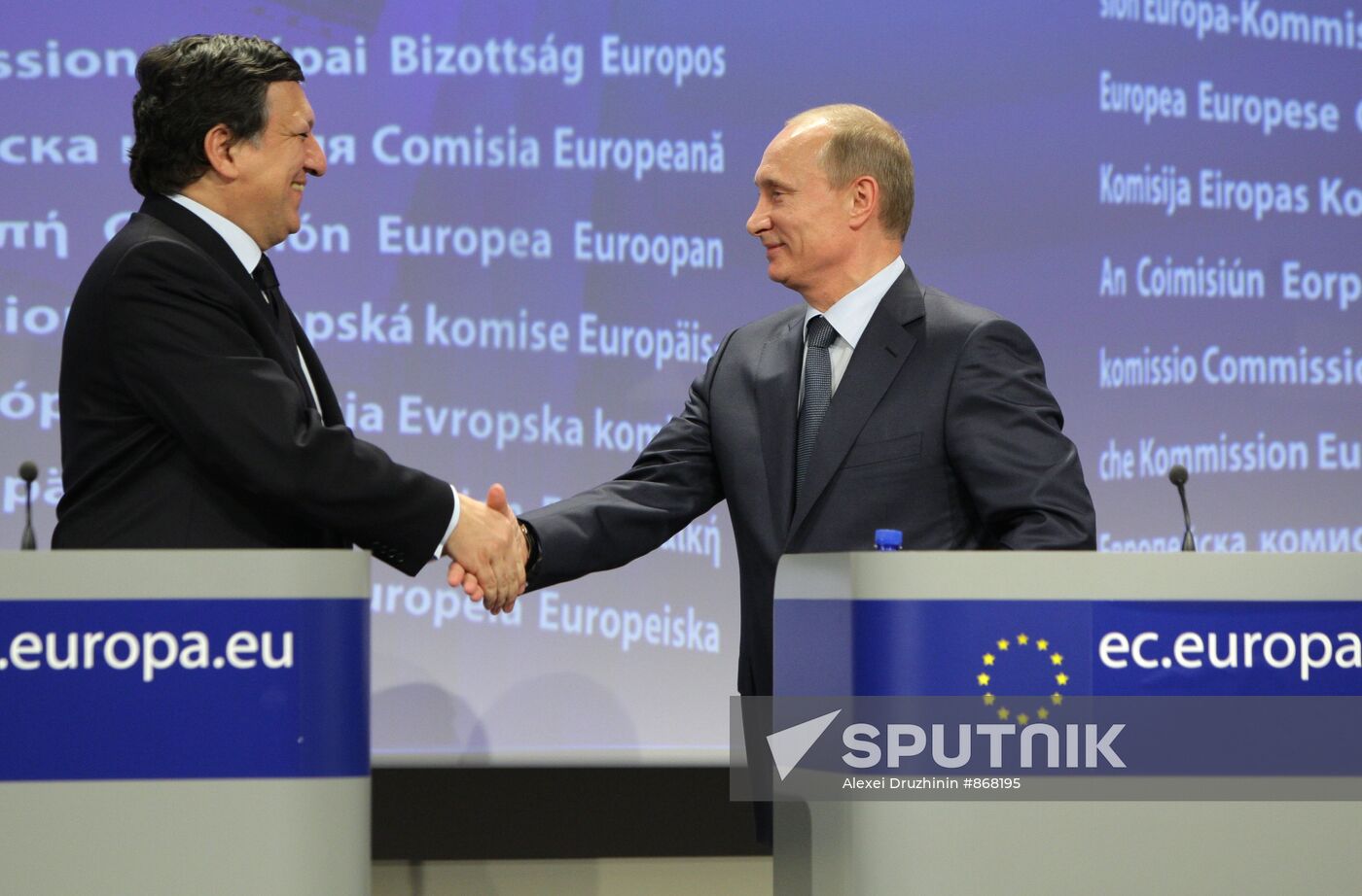 Joint press conference by Vladimir Putin and Jose Manuel Barroso