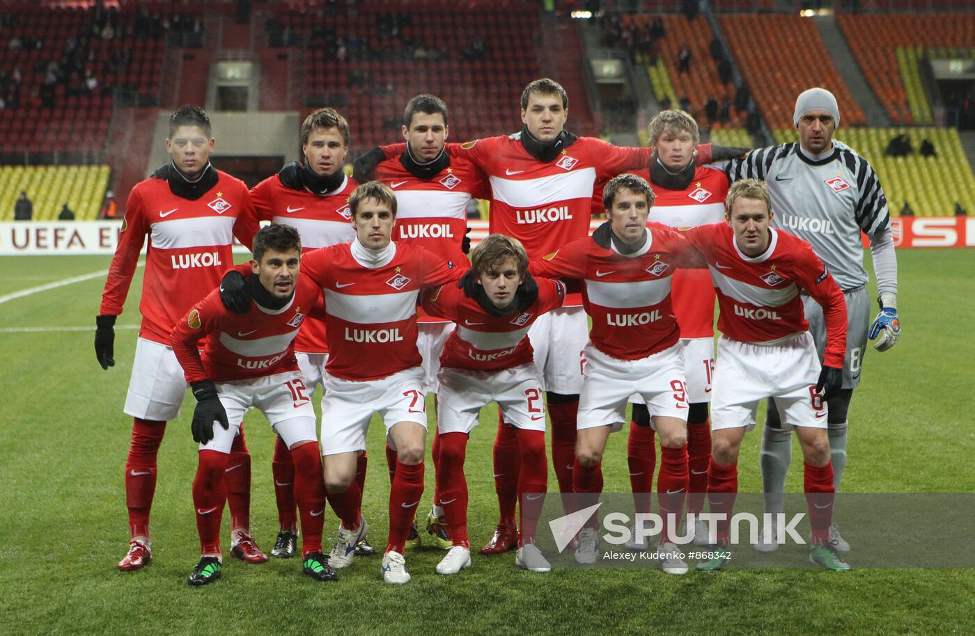 Spartak vs. Basel, UEFA Europa League