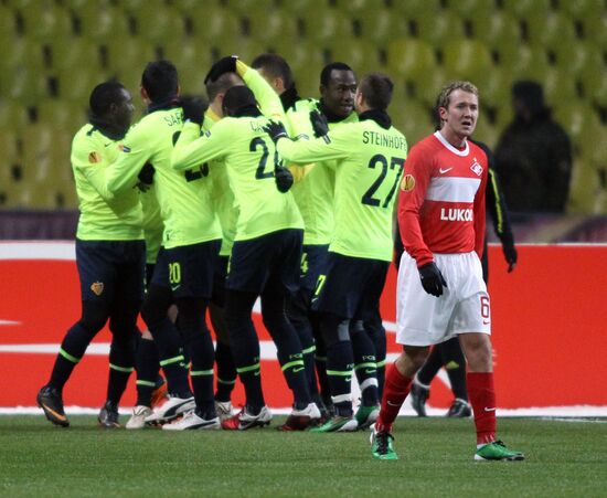 Spartak vs. Basel, UEFA Europa League