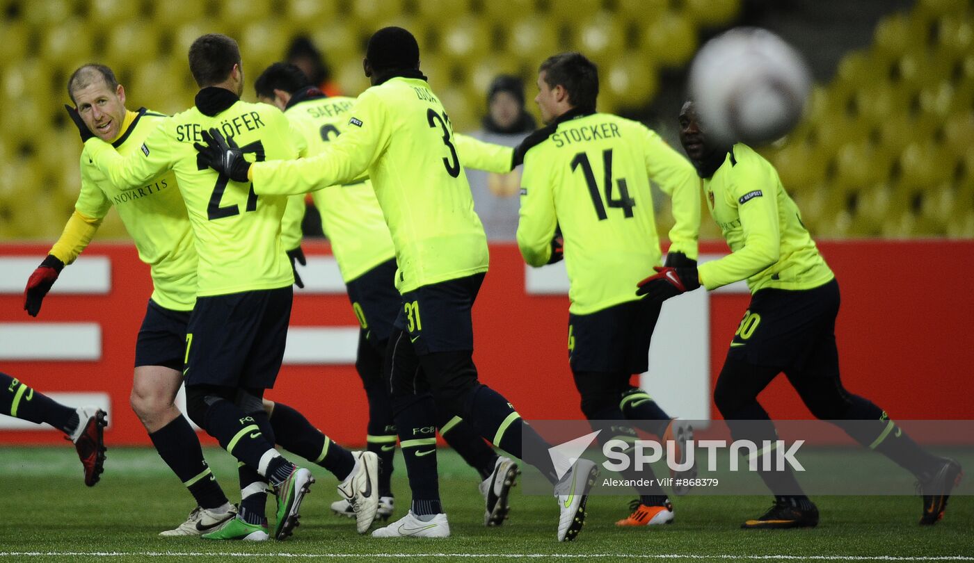 Football. UEFA Europa League. Spartak vs. Basel