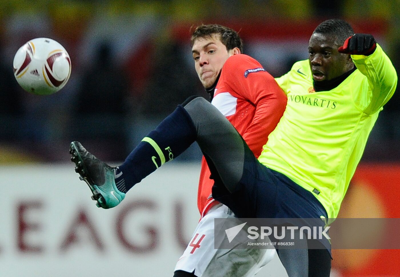 Football. UEFA Europa League. Spartak vs. Basel