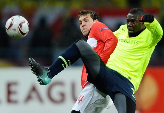 Football. UEFA Europa League. Spartak vs. Basel