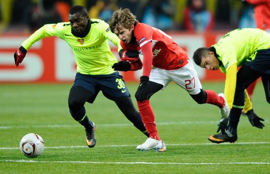 Football. UEFA Europa League. Spartak vs. Basel