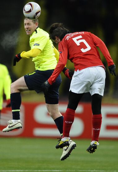 Football. UEFA Europa League. Spartak vs. Basel