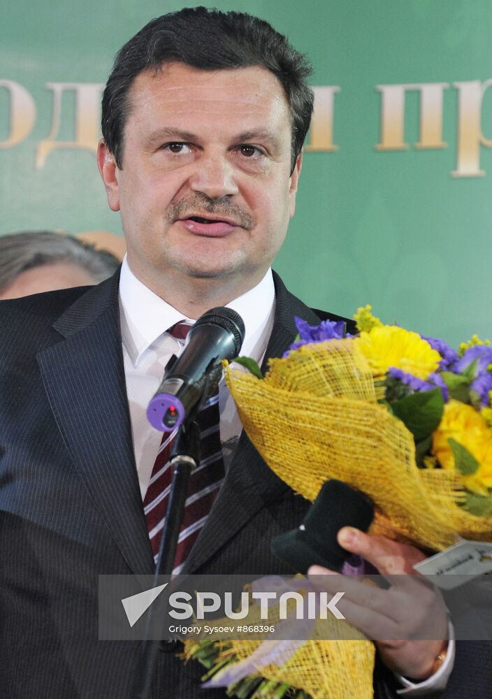 Megafon CEO Sergei Soldatenkov