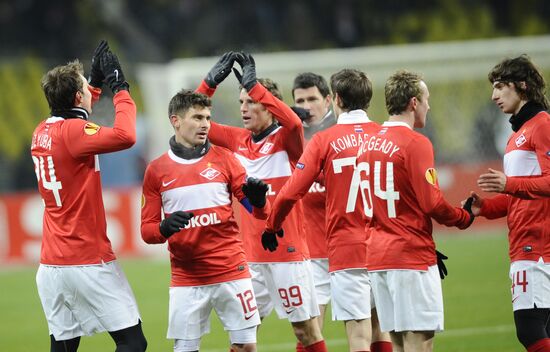 Football. UEFA Europa League. Spartak vs. Basel