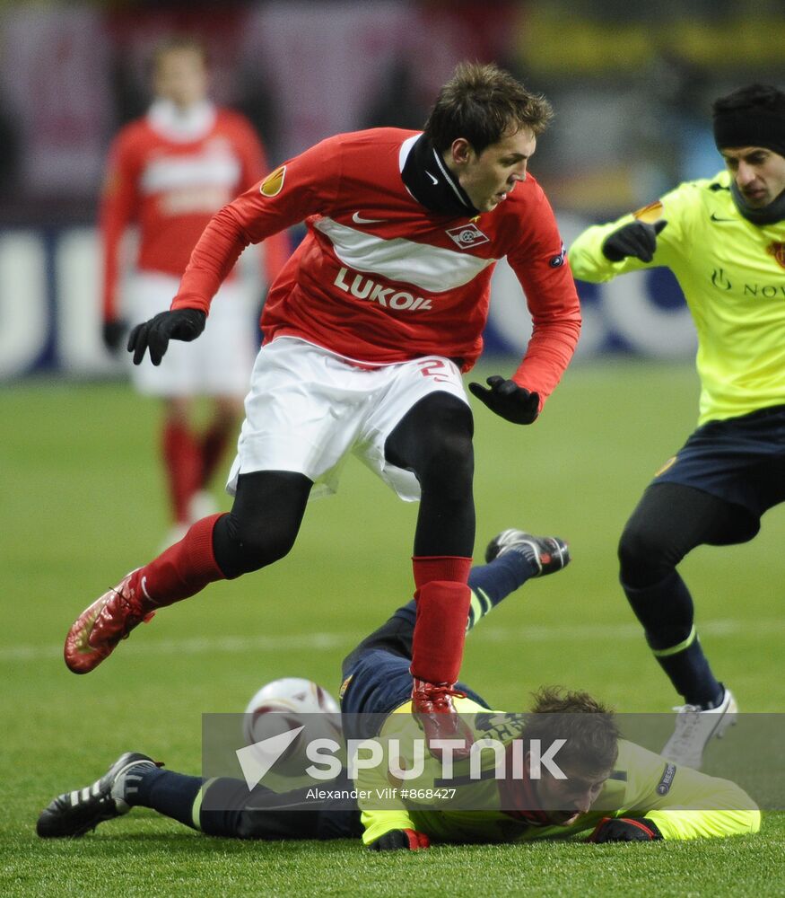 Football. UEFA Europa League. Spartak vs. Basel