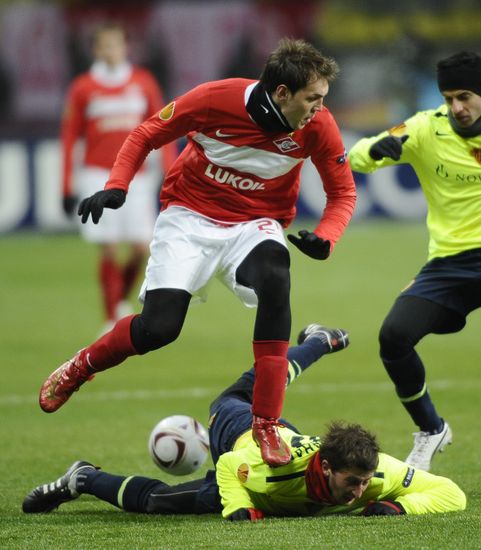 Football. UEFA Europa League. Spartak vs. Basel