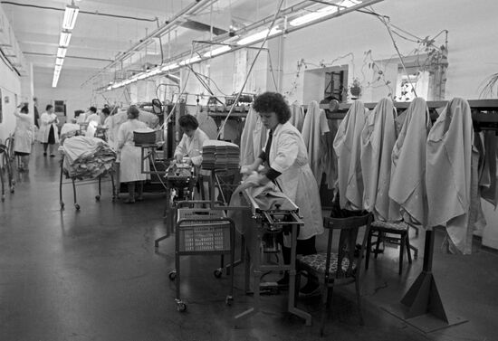 Finished goods section