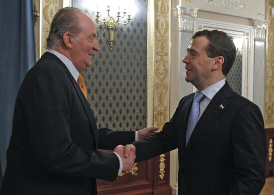 President Medvedev, First Lady on a visit to St Petersburg