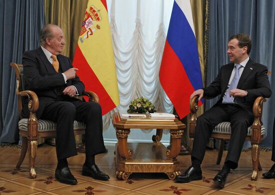 President Medvedev, First Lady on a visit to St Petersburg