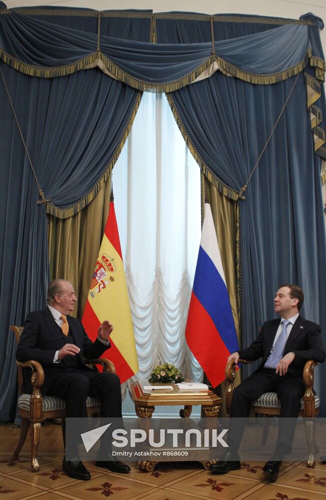 President Medvedev, First Lady on a visit to St Petersburg