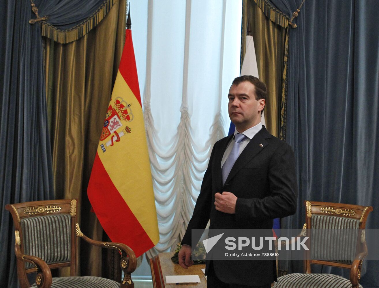 President Medvedev, First Lady on a visit to St Petersburg