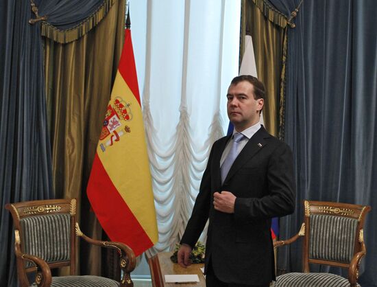 President Medvedev, First Lady on a visit to St Petersburg