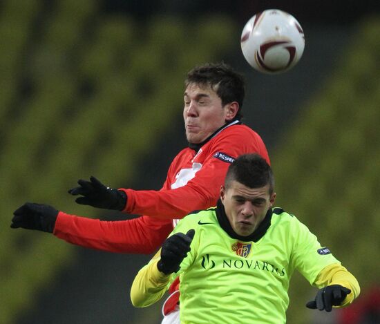 Football. UEFA Europa League. Spartak vs. Basel