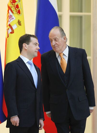 King of Spain's working visit to Russia