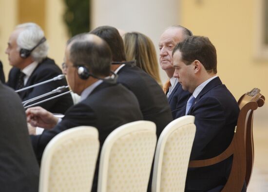 King of Spain's working visit to Russia