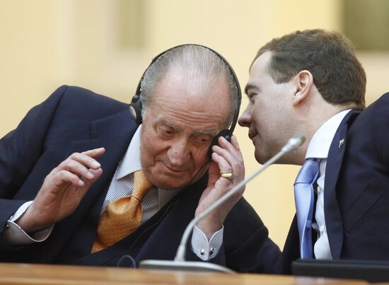 King of Spain's working visit to Russia