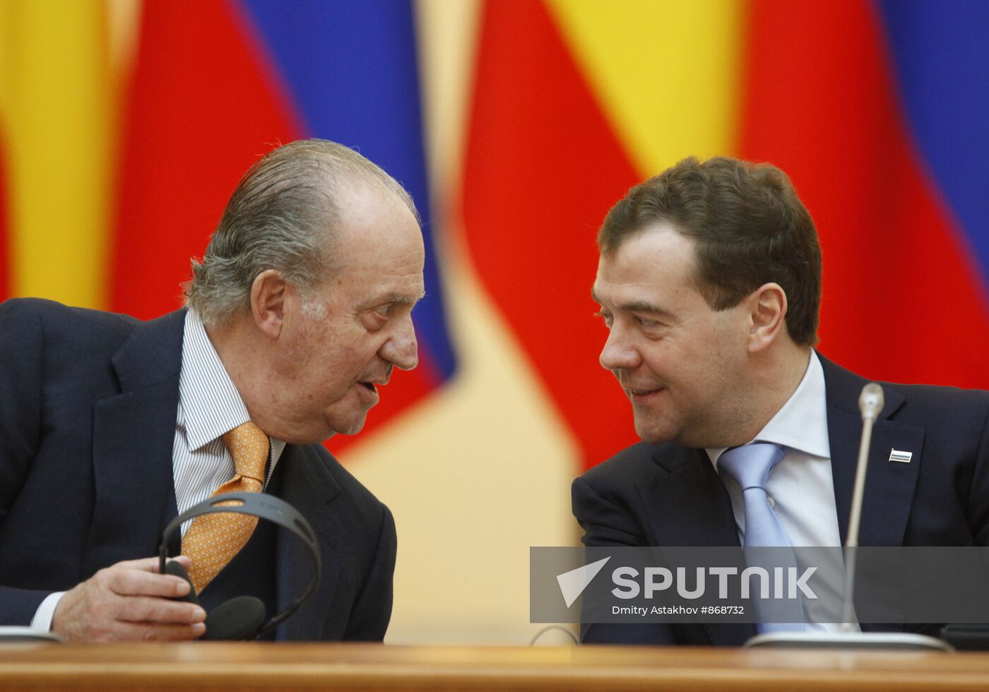 King of Spain's working visit to Russia