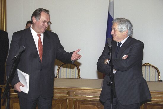 World Bank head James Wolfenson