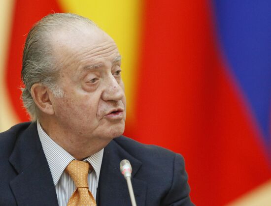 King of Spain's working visit to Russia