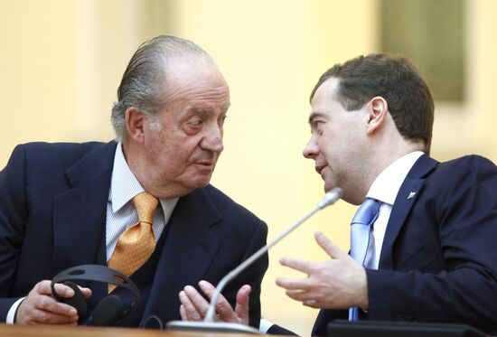 King of Spain's working visit to Russia
