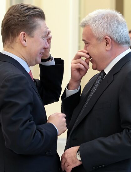 Vagit Alekperov and Aleksei Muller