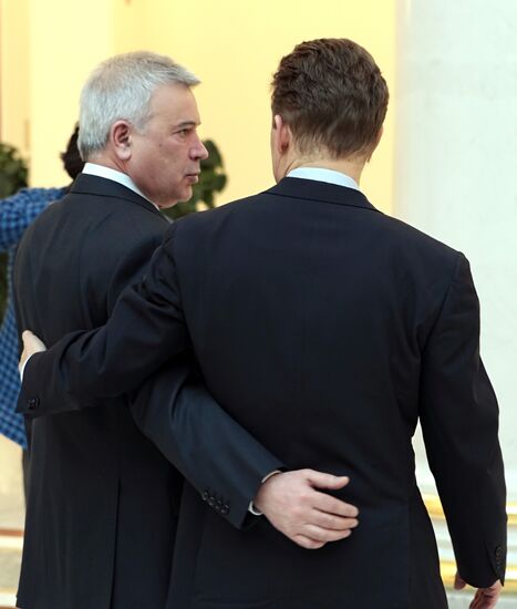 Vagit Alekperov and Aleksei Muller