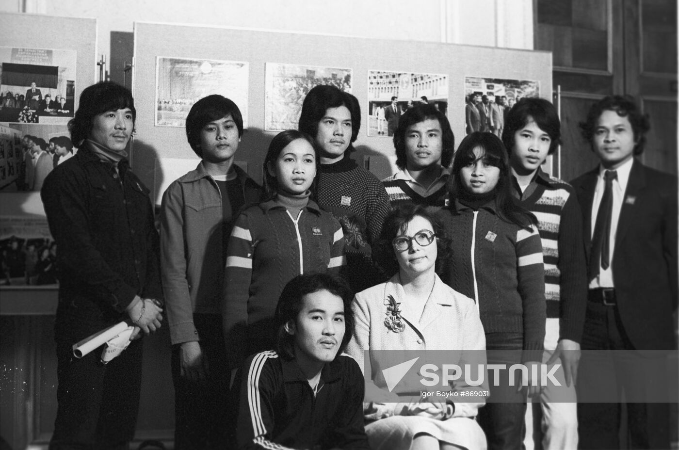 Khmer students