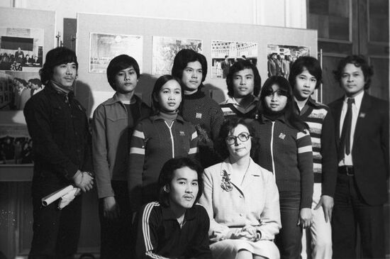 Khmer students