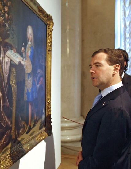 Spanish king visits Russia