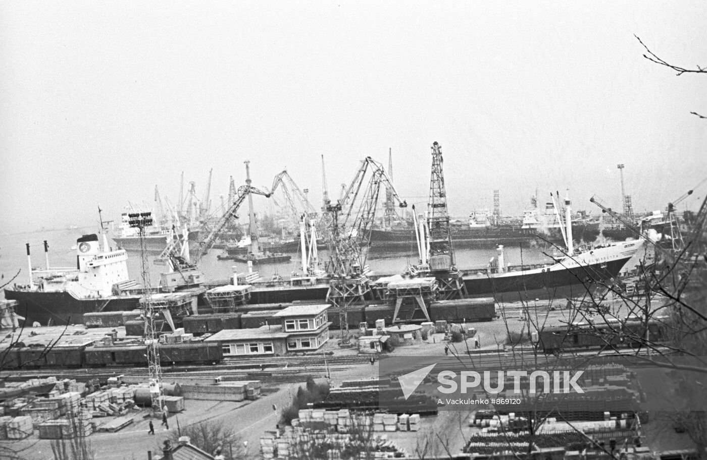 Odessa commerial seaport