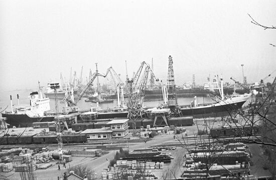 Odessa commerial seaport