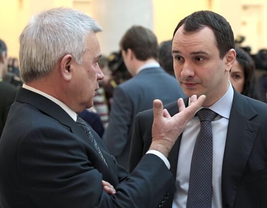 Vagit Alekperov and Boris Kovalchuk