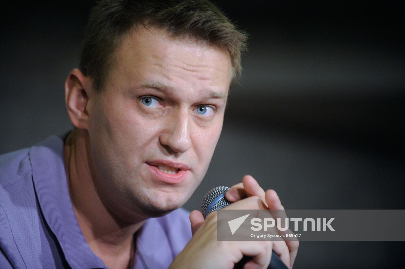 Meeting with blogger Alexei Navalny