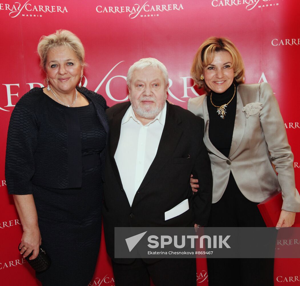 Marina Zvereva, Sergei Solovyov and Irina Golitsyna
