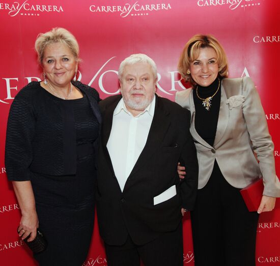 Marina Zvereva, Sergei Solovyov and Irina Golitsyna