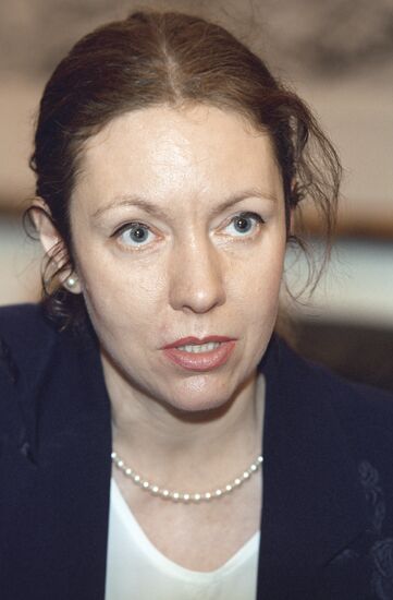 Anna Belova, Russia's Deputy Minister of Railways