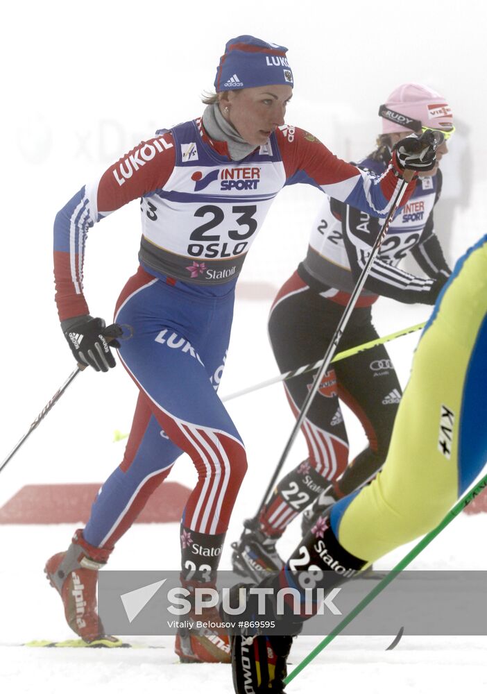 FIS Nordic World Ski Championships 2011. Women's 15km Pursuit