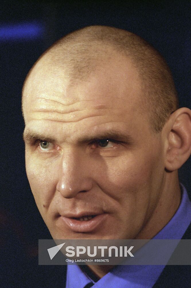 One of Unity movement leaders Alexander Karelin