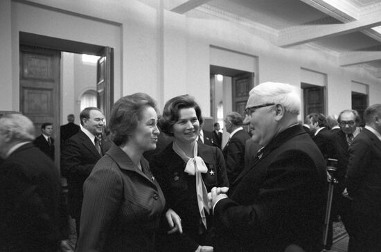 Zoya Pukhova, Valentina Tereshkova, Fyodor Loshchenkov