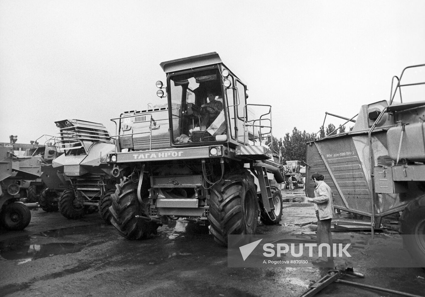 "Don-Rotor" combine harvester