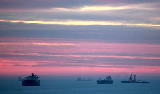 Dozens of ships stuck in the Gulf of Finland