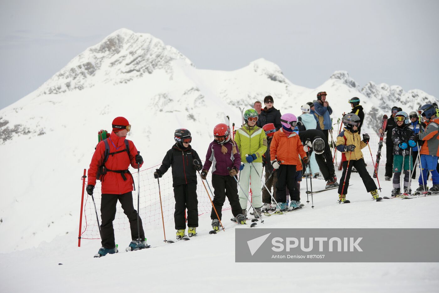 Opening of Rosa Khutor ski resort