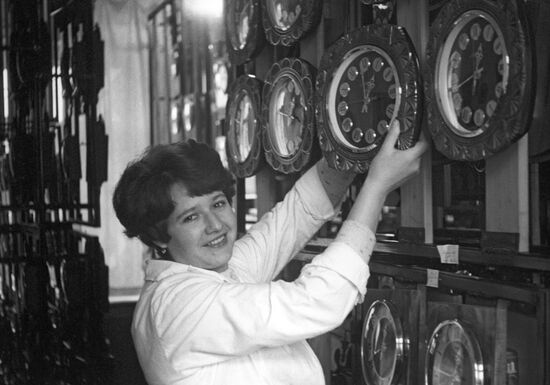 Moscow art clock factory