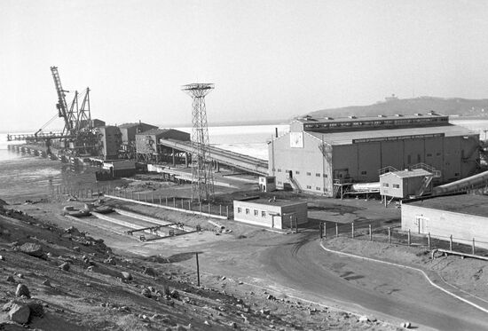 The Nakhodka seaport