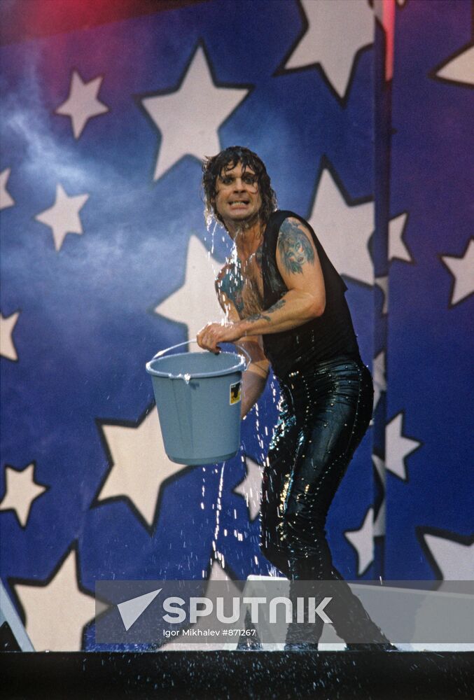 International Rock Festival at Luzhniki Stadium in Moscow
