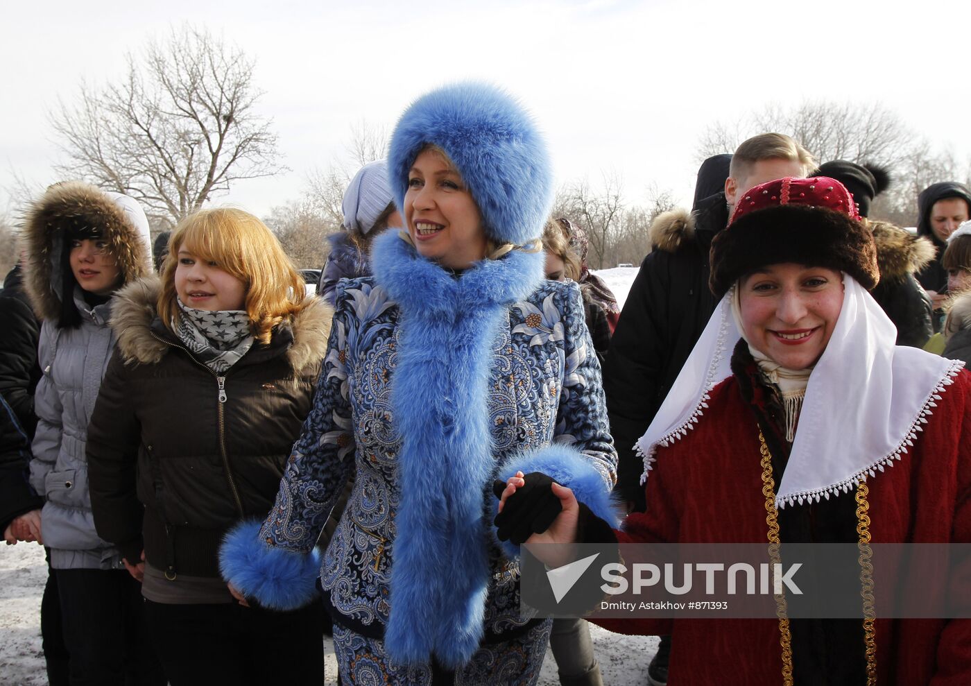 Svetlana Medvedeva celebrates beginning of Maslenitsa