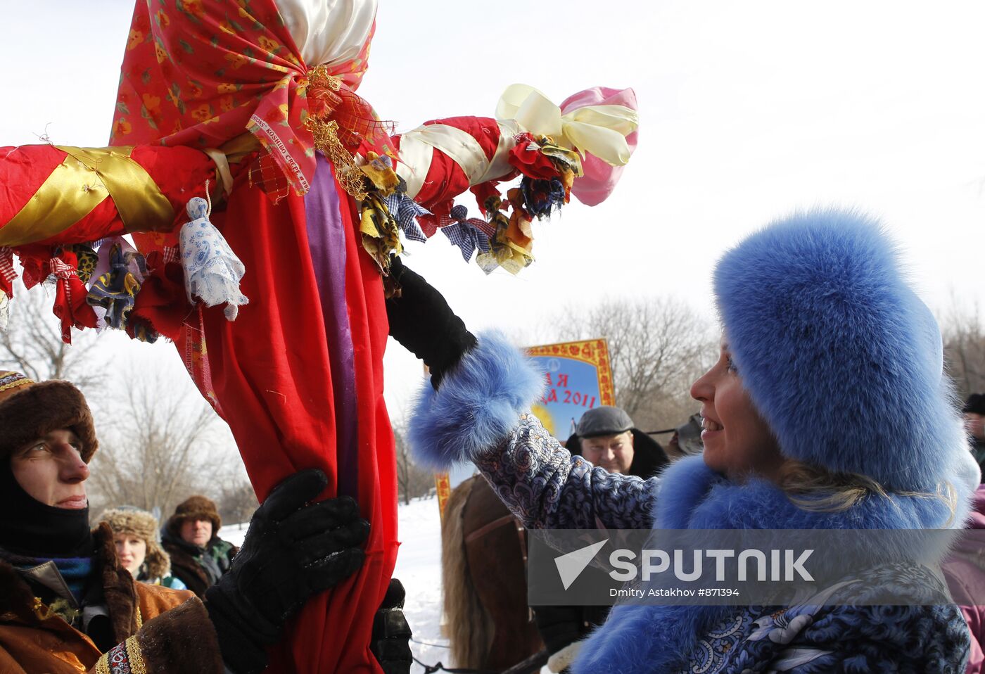 Svetlana Medvedeva celebrates beginning of Maslenitsa
